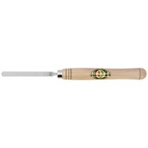Woodturning chisel 12mm short/pointed with handle Kirschen 1634012