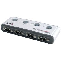 LINDY USB 1.1, Series Converter [1x USB 1.1 connector A - 4x Serial (9-pin)] USB TO SERIAL CONVERTER