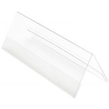 Deflecto 48701 Desk name plate Classic Image® (L x W x H) 80 x 210 x 70 mm 12 pc(s)