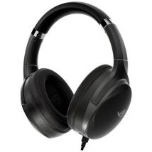 Asus ROG Fusion II 500 Gaming Over-ear headset Corded (1075100) 7.1 Surround Black Microphone noise cancelling, Noise cancelling Volume control, Microphone