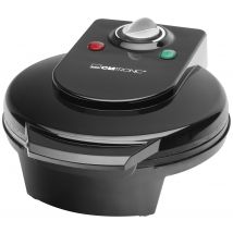 Clatronic WA 3491 Waffle maker Non-stick coating Black