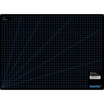 MARTOR Cutting pad Plastic (L x W x H) 440 x 320 x 3 mm Black 1 pc(s)