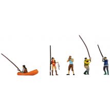 NOCH H0 Fishing set 15891 Painted