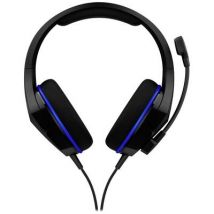 HyperX Cloud Stinger Core PS4 Headset Gaming Over-ear headset Corded (1075100) Black/blue Volume control, Microphone mute