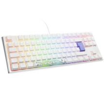 Ducky One 3 Classic Pure USB Keyboard, Gaming keyboard German, QWERTZ White Switch: red