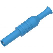 Electro PJP 1065-CD1-Bl Jack plug Pin diameter: 4 mm Blue 1 pc(s)