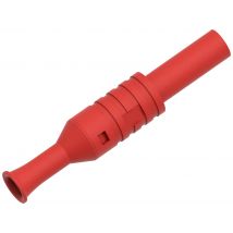 Electro PJP 1065-CD1-R Jack plug Pin diameter: 4 mm Red 1 pc(s)