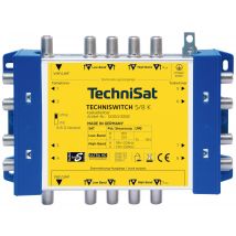 TechniSat Techniswitch 5/8 K, Kaskade SAT cascade multiswitch Inputs (multiswitches): 5 (4 SAT/1 terrestrial) No. of participants: 8