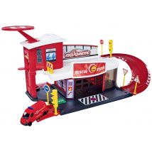 Majorette Police & Emergency Service vehicle Assembled Multi-storey car park