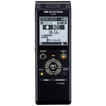 OM System WS-883 Digital dictaphone Max. recording time 2080 h Black