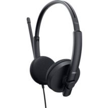 Dell Dell Stereoheadset – WH1022 On-ear headset Black