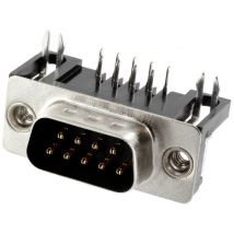 Connfly DS1037-09MNBKT7-0CC D-SUB pin strip Number of pins: 9 Solder pins 1 pc(s) Tray