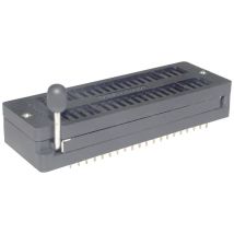 Connfly DS1043-40FB IC test socket Contact spacing: 2.54 mm Number of pins: 40 1 pc(s) Tube