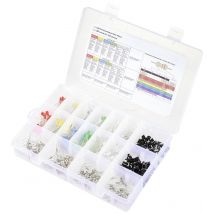 TRU COMPONENTS LED wired Red, Yellow, Blue, Yellow-green, Warm white, Cold white Circular 3 mm, 5 mm 55 mcd, 330 mcd, 420 mcd, 2500 mcd, 14400 mcd 30 ° 20 mA