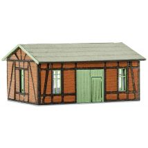 Vollmer 47556 N Workshop with brick/half-timbered facade