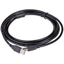 Akyga USB cable USB-A plug, USB-B plug 3.00 m Black AK-USB-12