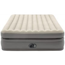 Intex 64164ND QUEEN COMFORT ELEVATED AIRBED Airbed (L x W x H) 203 x 152 x 51 cm Beige, Brown