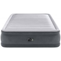Intex 64414ND QUEEN COMFORT-PLUSH AIRBED Airbed (L x W x H) 203 x 152 x 46 cm Grey