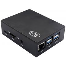 Banana PI M5 Case Aluminium housing Compatible with (development kits): Banana Pi Black