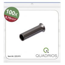 Quadrios 22C474 Ferrule 0.75 mm² Not insulated 100 pc(s)