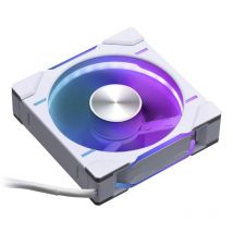 Phanteks D30 PWM Reverse Airflow D-RGB PC fan White (W x H x D) 120 x 120 x 30 mm