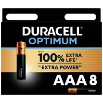 Duracell Optimum AAA battery Alkali-manganese 1.5 V 8 pc(s)