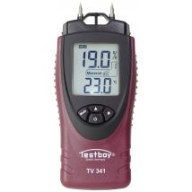 Testboy TV 341 Moisture meter Building moisture reading range 0 up to 55 % Wood moisture reading range 0 up to 55 %