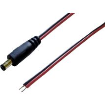 BKL Electronic 075900-750 DC connector DC coaxial connector - tin-plated 5.5 mm 2.1 mm 0.75 m 1 pc(s) Single