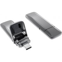 Xlyne 7612800 USB stick 128 GB Grey 7612800 USB C® (USB 3.2 2nd gen)