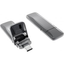Xlyne 7625600 USB stick 256 GB Grey 7625600 USB C® (USB 3.2 2nd gen)