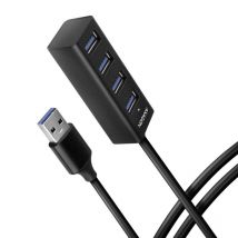 AXAGON HUE-M1AL 4 ports USB 3.2 1st Gen (USB 3.0) hub Silver