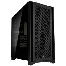 Corsair 4000D Airflow Tempered Glass Midi tower Game console casing Black