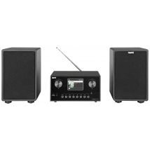 Imperial DABMAN i310 CD Audio system Internet radio, DAB+, FM, CD, Bluetooth, DLNA, NFC, Incl. remote control, DLNA-compatible 2 x 20 W Black