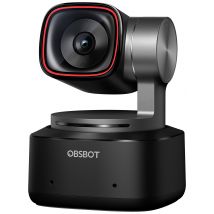 Obsbot Tiny 2 PTZ 4k webcam 3840 x 2160 Pixel Gesture control, Voice control, AI-based fast auto-tracking, Stand