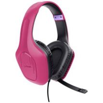 Trust GXT415P ZIROX Gaming Over-ear headset Corded (1075100) Stereo Pink