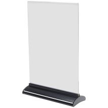 Deflecto 58440 Contour Desktop brochure holder Paper size: A4 portrait 1 pc(s)