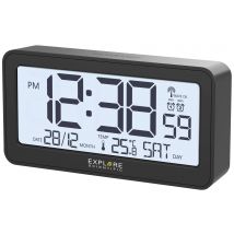 Explore Scientific RDC1000CM3000 Radio Alarm clock Black (matt) Alarm times 2