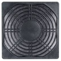 Cooltek Gitter 80 Filter PC fan grille with filter Black (W x H) 80 mm x 80 mm