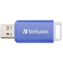 Verbatim V DataBar USB 2.0 Drive USB stick 64 GB Blue 49455 USB A (USB 2.0)