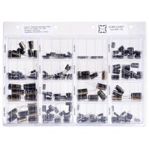 NOVA CCC-19 Electrolytic capacitor set Radial lead 25 V, 35 V, 50 V, 63 V, 100 V 20 % 193 Parts