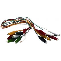 Mueller Electric BU-00285 Test lead kit 46 cm Black, Red, Yellow, Green, White 1 Set