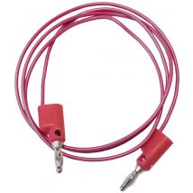 Mueller Electric BU-2020-A-12-2 Test lead 4 mm jack 4 mm jack 0.305 m Red 1 pc(s)