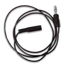 Mueller Electric BU-2031-A-12-0 Test lead 4 mm jack Mini alligator clip 0.3 m Black 1 pc(s)