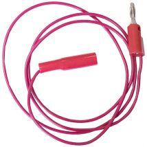 Mueller Electric BU-2031-A-24-2 Test lead 4 mm jack Mini alligator clip 0.6 m Red 1 pc(s)