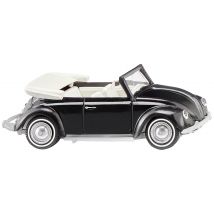 Wiking 0794 06 H0 Car Volkswagen Beetle 1200, Cabrio, BLK