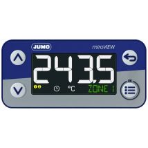 Jumo 701580/0-01-23-02 Temperature controller -200 up to +600 °C (W x H) 76 mm x 36 mm