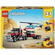 31146 LEGO® CREATOR Flatbed truck with helicopter