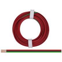 Donau Elektronik 325-014 Strand 3 x 0.25 mm² Red, Black, Green 5 m