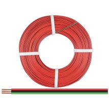 Donau Elektronik 325-014-50 Strand 3 x 0.25 mm² Red, Black, Green 50 m