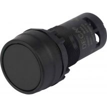 DECA CP2B-A1E10B Pushbutton switch 400 V 8 A Black latch (L x W x H) 29.9 x 20.5 x 55.5 mm 1 pc(s)